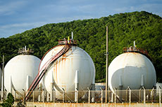 Mildew resistant coating keeps storage tanks looking better longer